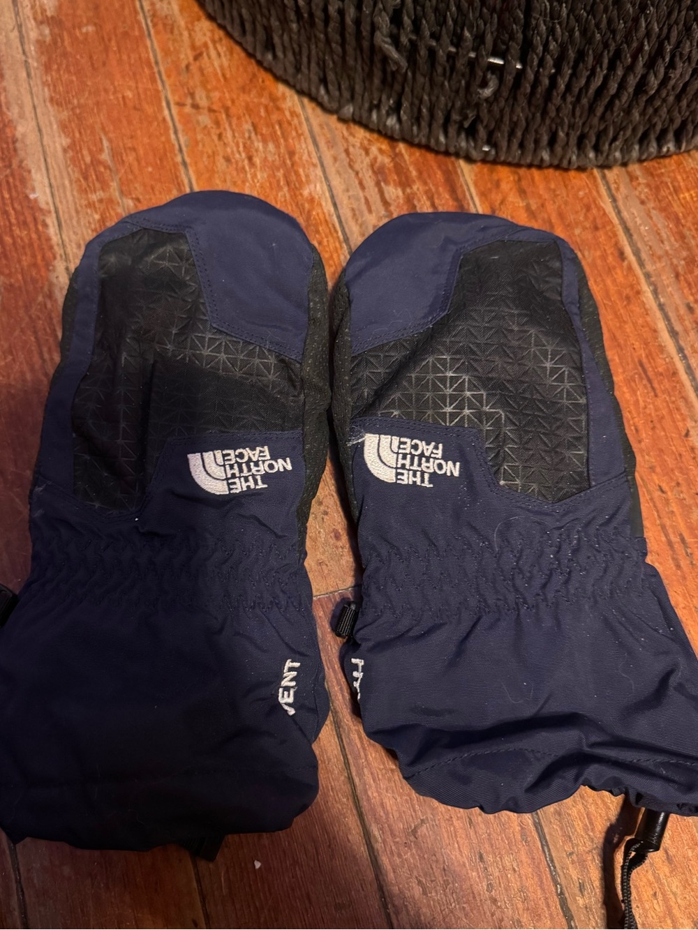 The North Face Navy Blue Kids' Waterproof Mittens